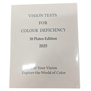 Ishihara Book 2024 New 38-piece Optometry Test Book Color Difference Test Book