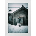 thumbnail image 1 of Ishijima, Nobu 11x14 White Modern Wood Framed Museum Art Print Titled - Snow Day, 1 of 4