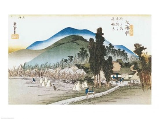 Ishiyakushi Canvas Art - Utagawa Hiroshige (24 x 18)