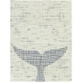 thumbnail image 1 of Ishmael Coastal Whale Area Rug, 1 of 10