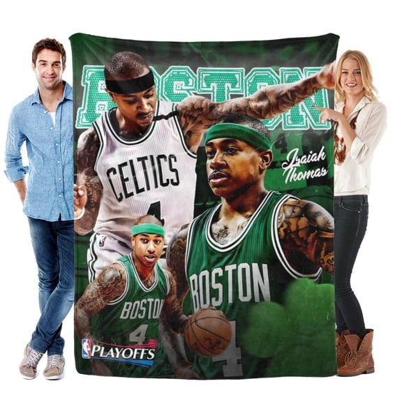 Isiah and Thomas blanket this soft durable flannel blanket Ideal for home or outdoors.50 x 60-inch130150cm