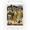 thumbnail image 1 of Isidor Bach - Sport - Und Reisekleidung Vintage Poster (artist: Hohlwein, Ludwig) Germany c. 1912 (12x18 Art Print, Wall Decor Travel Poster), 1 of 1