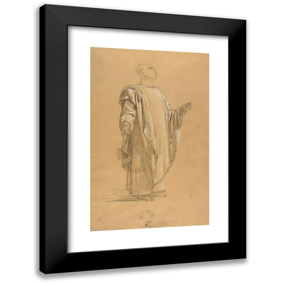 Isidore Pils 11x14 Black Modern Framed Museum Art Print Titled - Saint Remi (19th Century)