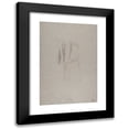 thumbnail image 1 of Isidore Pils 11x14 Black Modern Framed Museum Art Print Titled - Sleeve of a Cleric; (Studies for Wall Paintings in the Chapel of Saint Remi, Sainte-Clotilde, Paris, 1858) (19th Century), 1 of 5
