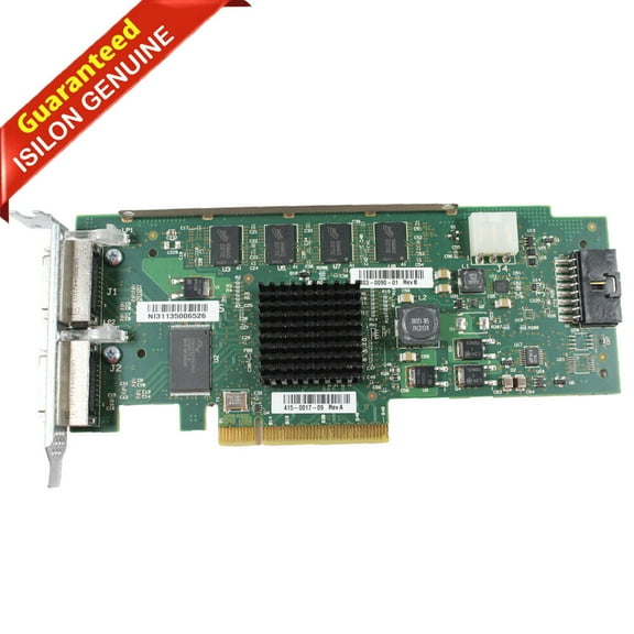 Pre-Owned Isilon Dual Port 10GB InfiniBand PCIe Low Profile Network Adapter 415-0017-09