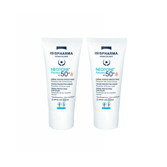 Isispharma Neotone Radiance SPF50+ Cream 30ml 2 Pack