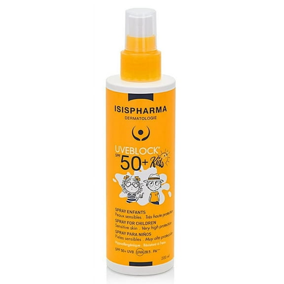 Isispharma Uveblock SPF 50+ Spray For Children 200 ml