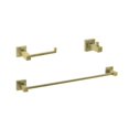 thumbnail image 1 of Isla 3 Piece Bathroom Hardware Set, Brushed Gold, 1 of 1