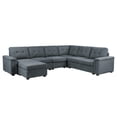 thumbnail image 1 of Isla Collection: Stylish, Comfortable, and Versatile Sectional Sofa with Ottoman, 1 of 3