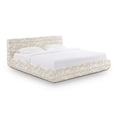 thumbnail image 1 of Isla Cream Pattern King Bed, 1 of 4