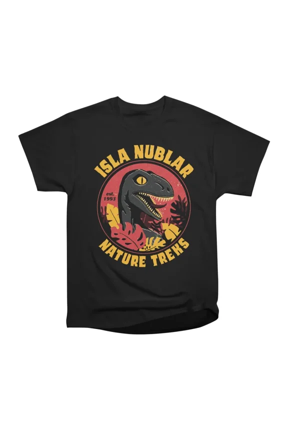 Isla Nublar Nature Treks T-Shirt Tee Gift For Him Merch For Her Apparel For Friend