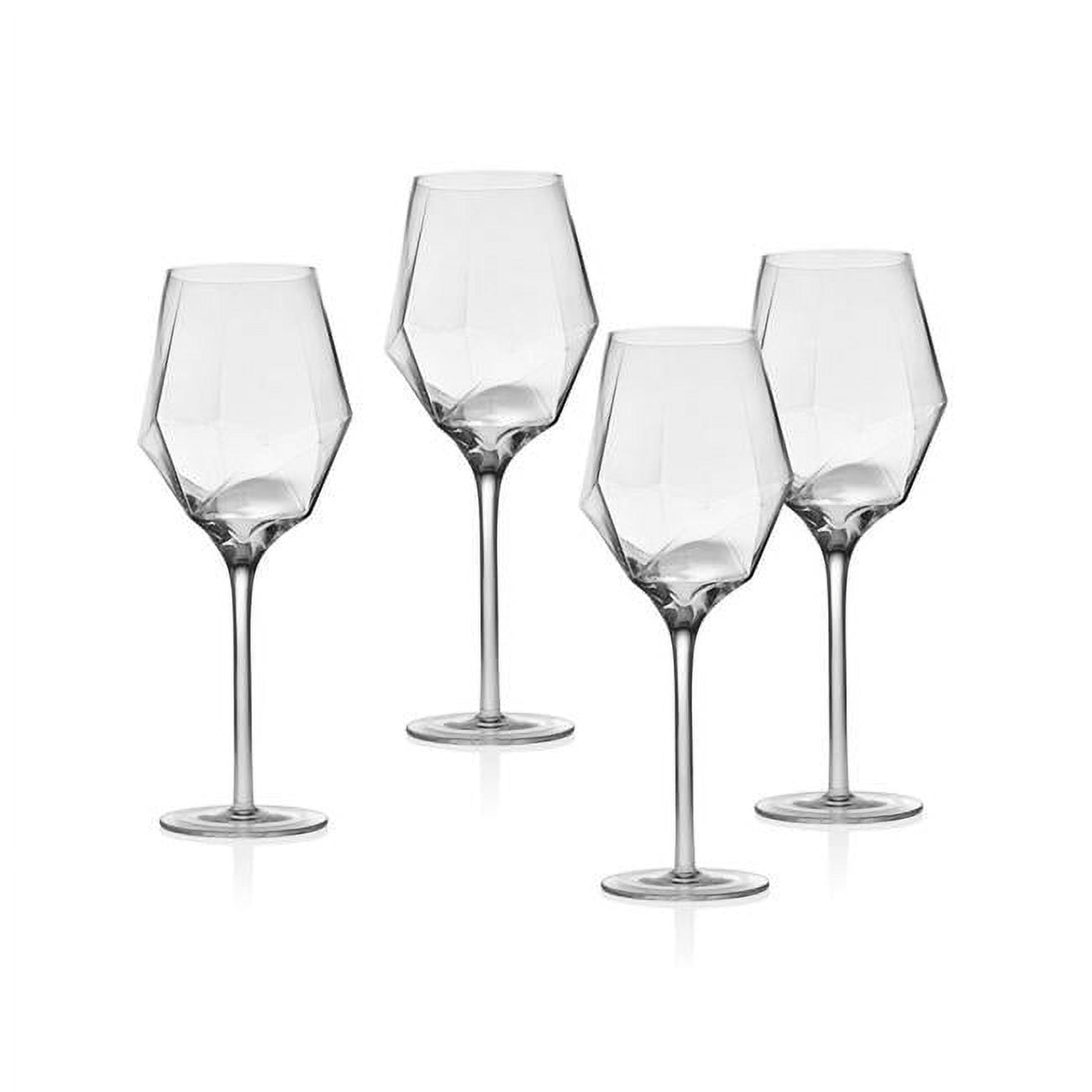 Isla 23oz Clear Crystal Red Wine Goblet Set
