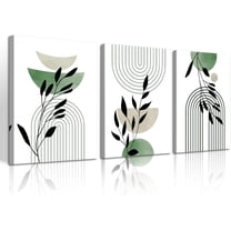 Islamic Canvas Wall Art Beige Ayatul Kursi Wall Pictures Quran Poster Allah Arabic Calligraphy Name Muhammad Art Prints Muslim Religious Painting for Bedroom（Only canvas）