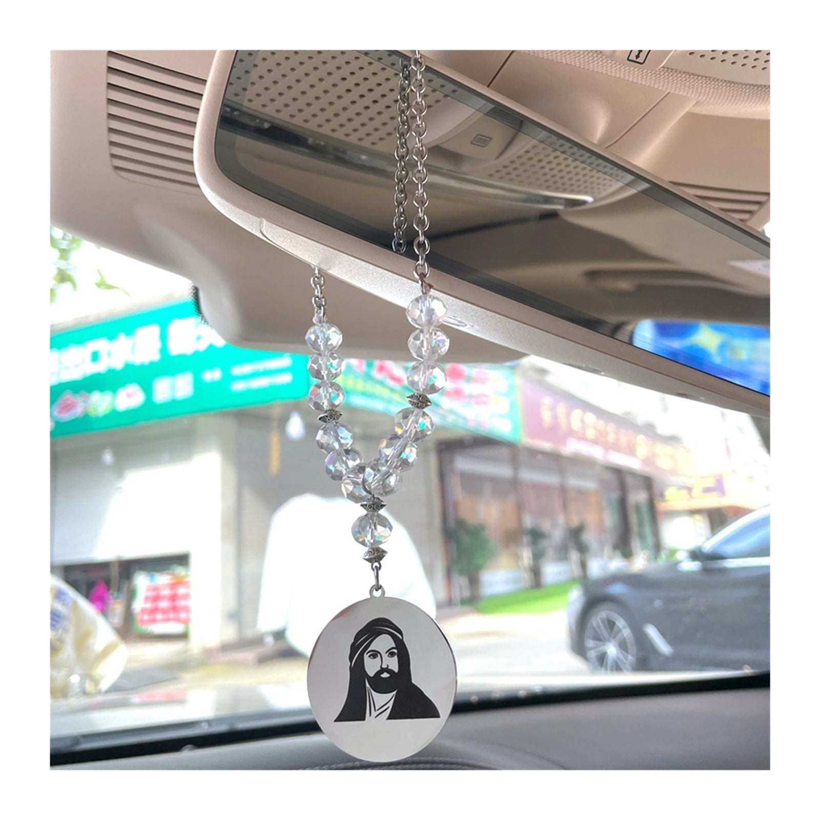 Islamic Car Hanging IMAM ALI Stainless Steel Pendant - Quran Suspension ...
