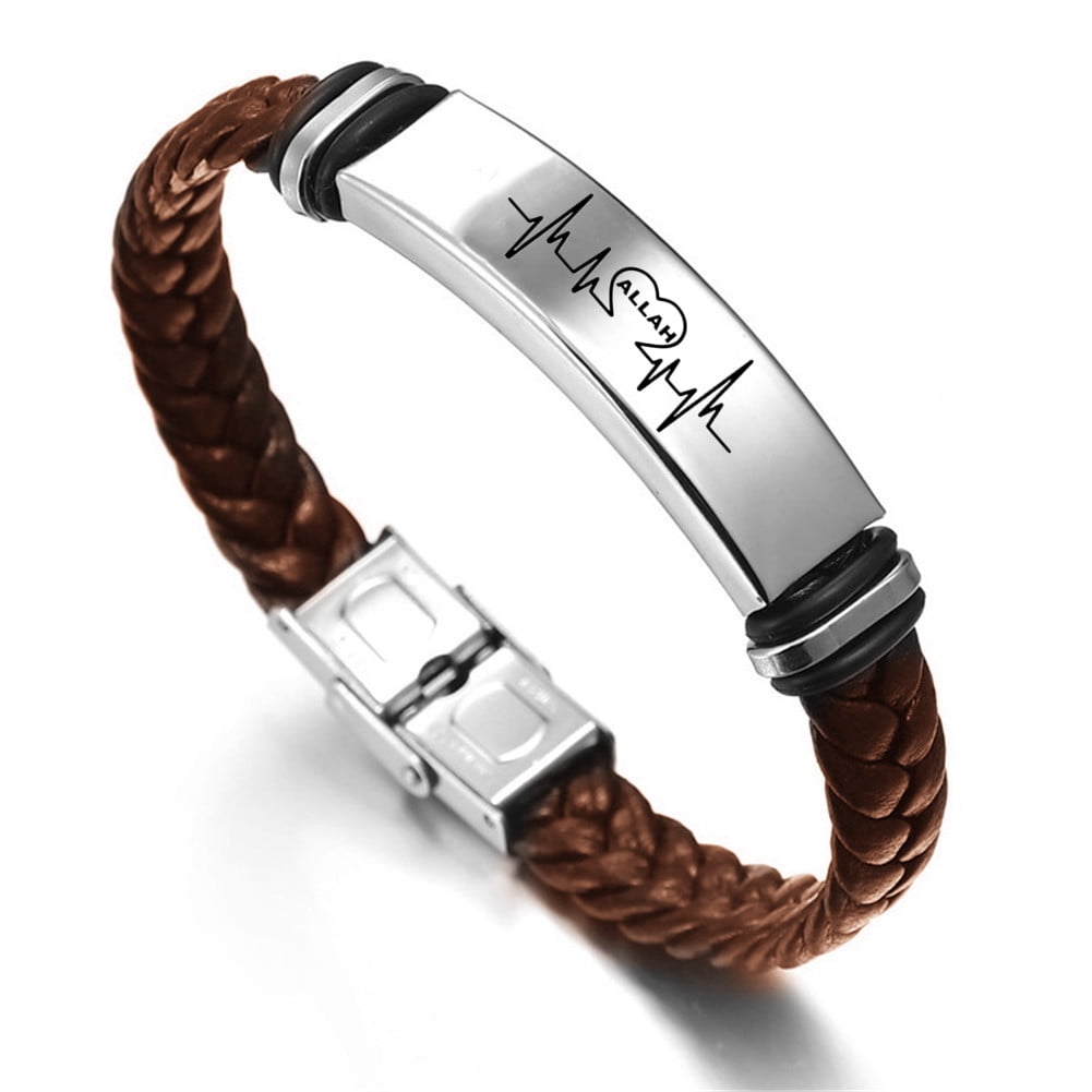 GOD IS WITHIN HER Leather Wrap & Bronze Bracelet | 12 color options | –  Create Hope Cuffs