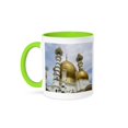 thumbnail image 1 of Islamic Mosque Of Cordova, 15oz Two-Tone Green Mug, 1 of 7