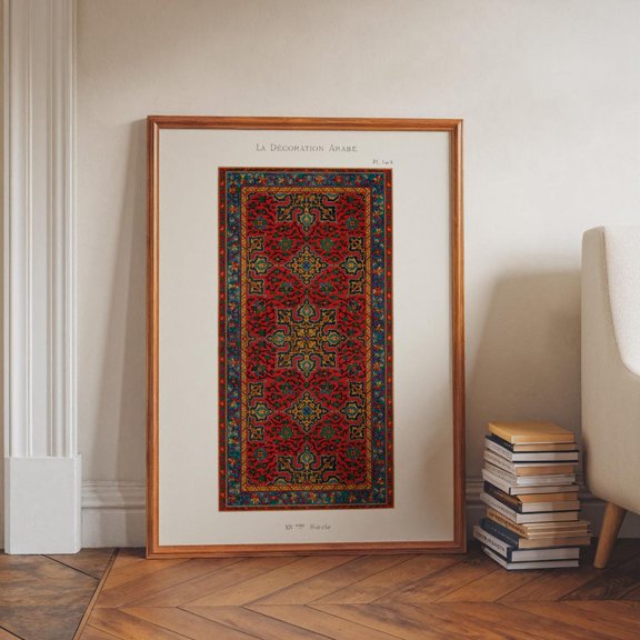 Islamic Persian Rug Boho Faith Poster