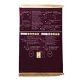 thumbnail image 1 of Islamic Prayer Mat with English and Arabic Recitation Guidance, Thick Padded Non Slip Foldable Prayer Rug for Home, Mosque, and Travel, 1 of 6