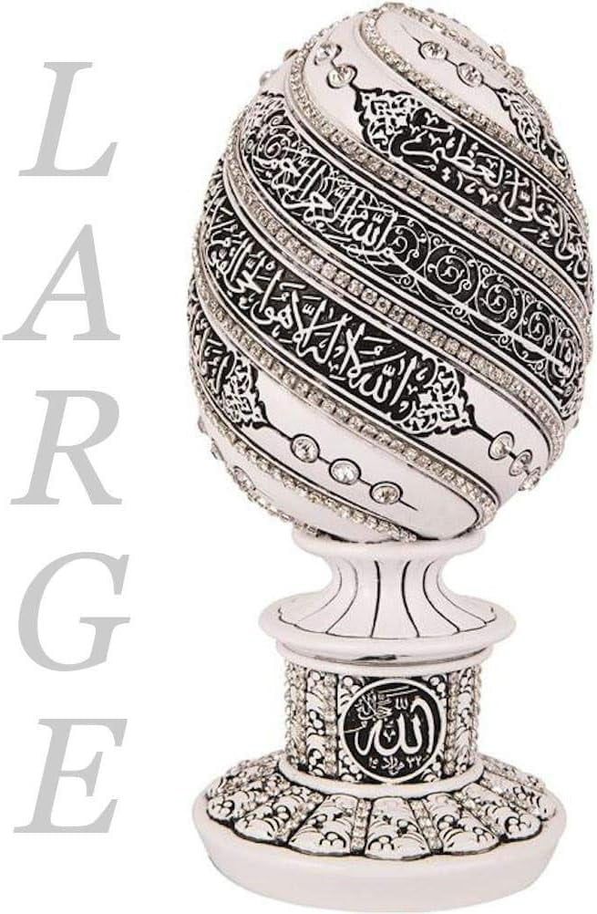 Islamic Table Gift Egg Sculpture Statue Showpiece Home Gifts Eid
