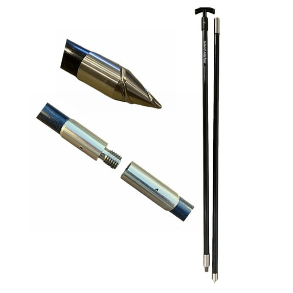 Island Anchor - 1" x 8' - 2 Piece - Shallow Water Anchor Pole