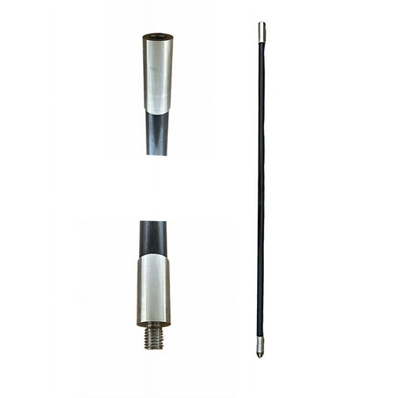 Island Anchor - 4 Foot Extension - For 1" Pole (Black)