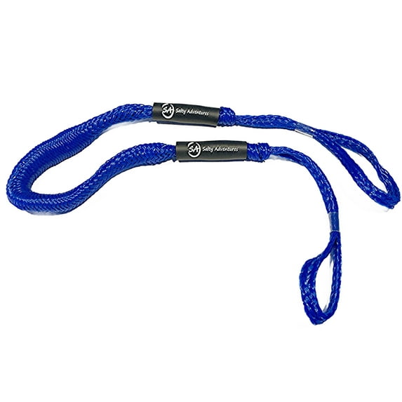 Island Anchor Bungee Dock Line - Mooring Rope for Boats, PWC, Kayak