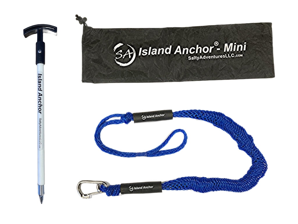Island Anchor Mini Spike Beach Anchor, Sand Anchor, Shallow Water