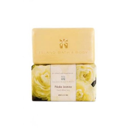 Island Bath & Body Pikake Jasmine French-Milled Soap 5.2 oz.