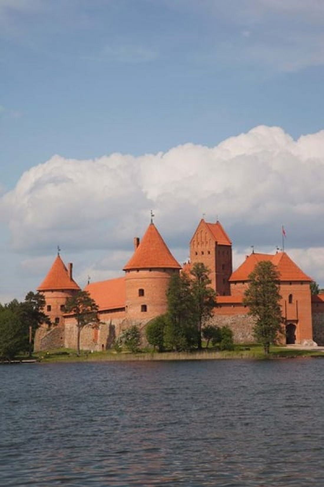 Island Castle by Lake Galve Trakai Lithuania III Canvas Art - Walter Bibikow DanitaDelimont (11 x 17)