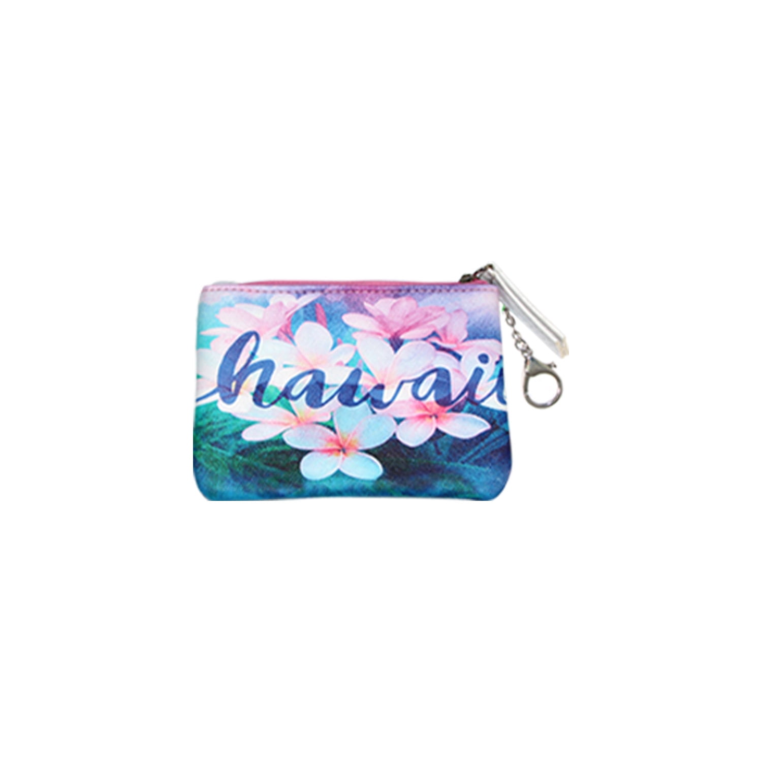 Island Crew Hawaii Pouch-Small Plumeria HI
