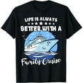 thumbnail image 1 of Island Cruising Ship Men Women Family Cruise T-Shirt Black 4X-Large, 1 of 4