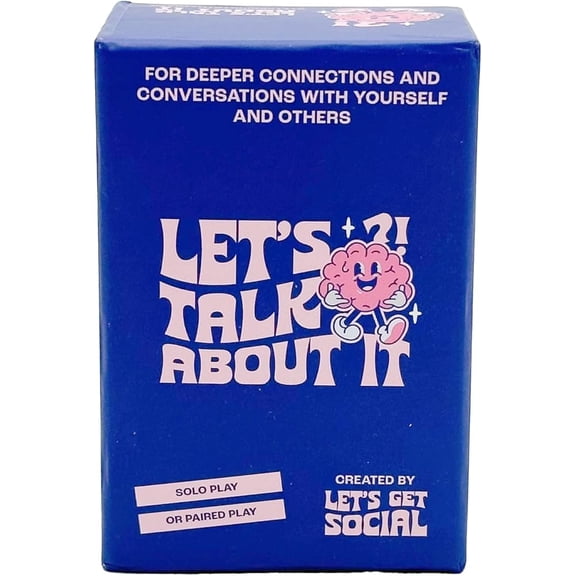 Island Dogs Let's Get Social - Let's Talk About It Card Game | Fun Party & Family Activity | Conversation Starter for Teens & Adults | 120 Cards for Meaningful Connections