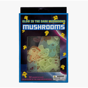 Island Dogs Glow In The Dark Mushrooms Multicolor 50 pc Pack - Molded Shaped Magic Mushrooms Transform Your Room in the dark, the Ultimate in Room Decor