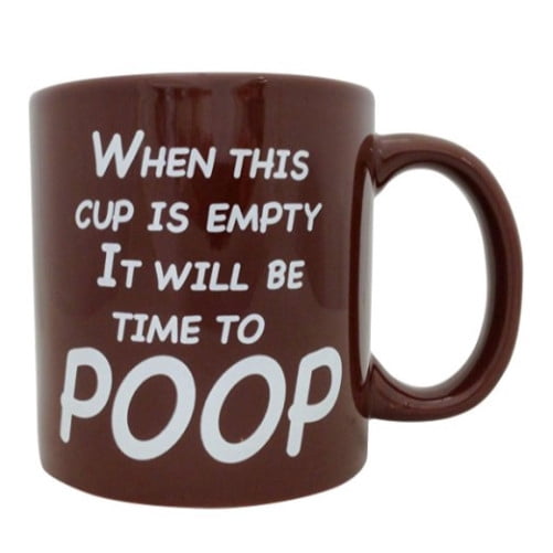 Island Dogs Time to Poop Giant Mug