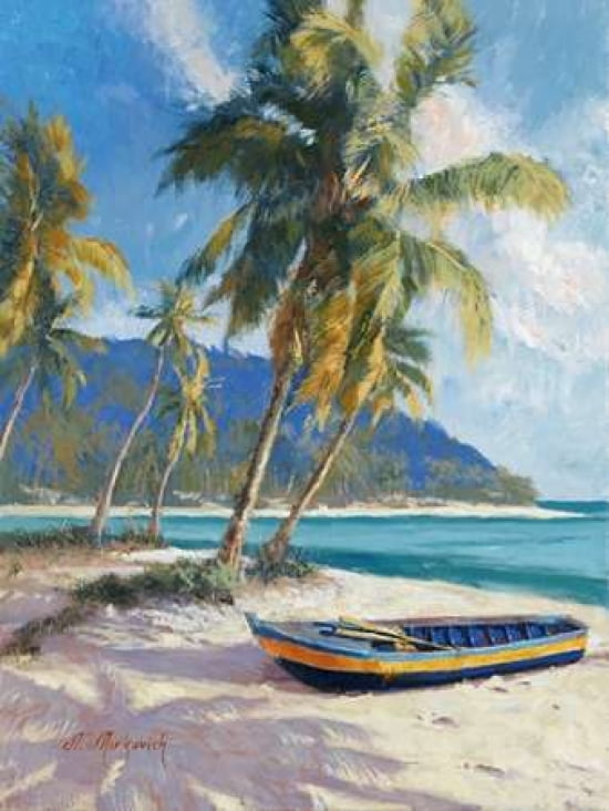 Island Dream Canvas Art - N Mirkovich (18 x 24)