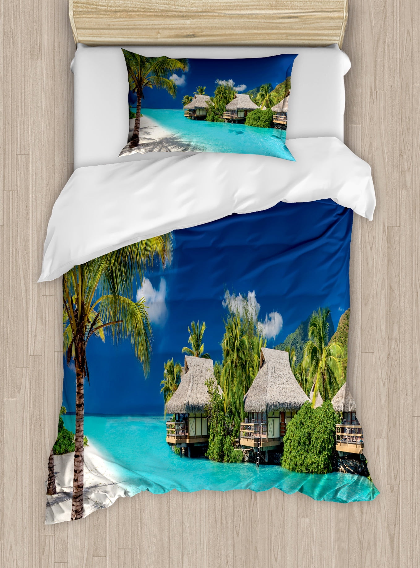Secluded Island Dreams Duvet Cover Set NCU0PTT363