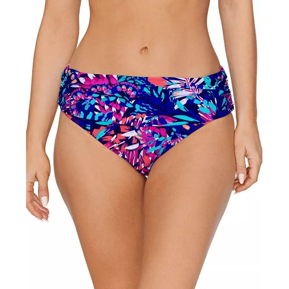 Island Escape Women's Blue Tahiti Bikini Bottoms