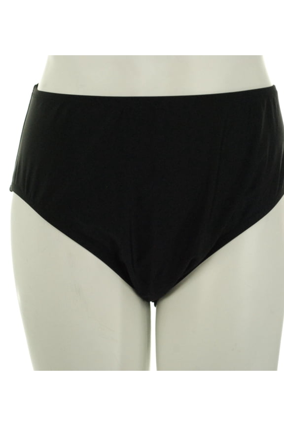 Women's Fashion Swim Bottom Basic Pant Black I740362
