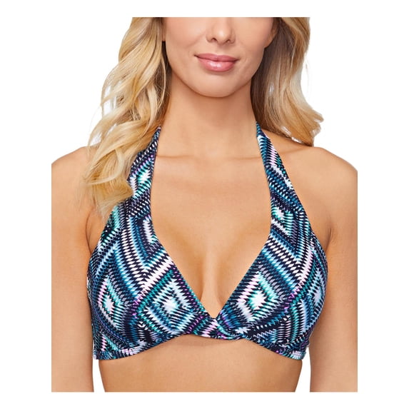Island Escape Womens Summer Halter Bikini Swim top