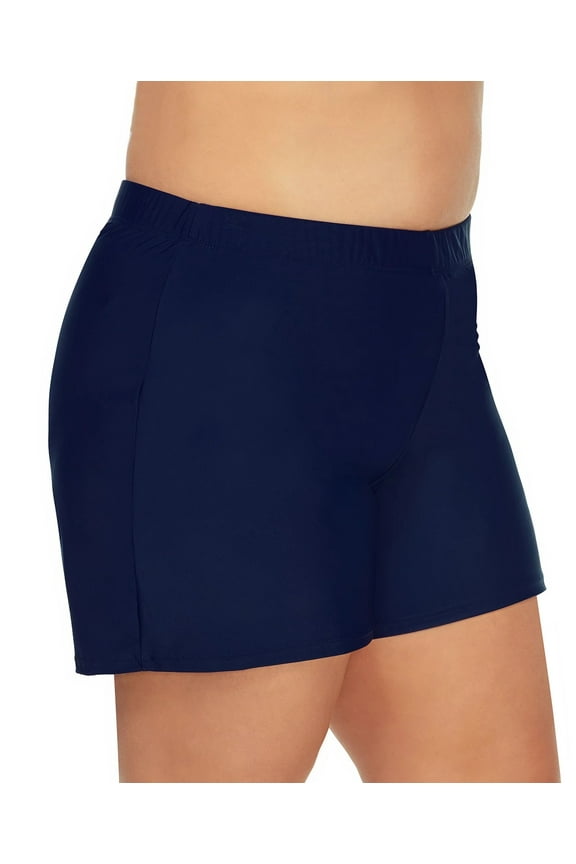 Women's Swim Shorts Swimsuit Blue Size 16W