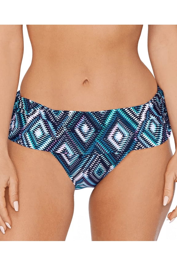 Women's Tahiti Bikini Bottoms Swimsuit Black Size 12