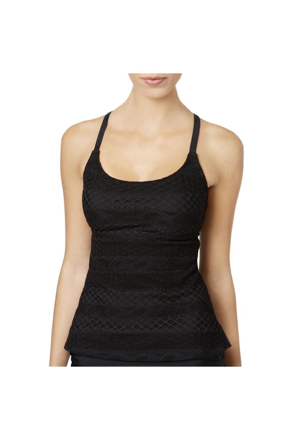 Womens Lace Push-Up Swim Top Separates