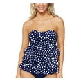thumbnail image 1 of Island Escape Womens Printed Tiered Tankini Swim Top, 1 of 1
