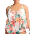 thumbnail image 1 of Island Flora Captive Underwire Tankini Top Swimsuit, 1 of 6