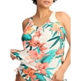 thumbnail image 1 of Island Flora Core Underwire Tankini Top Swimsuit, 1 of 6