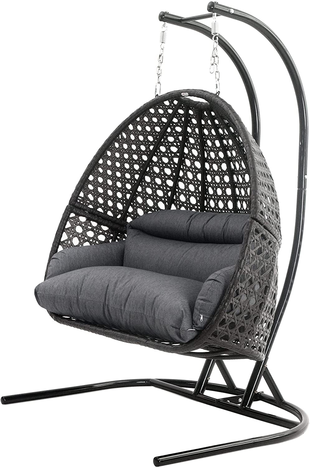 Island Gale Upgraded Luxury Double Seat Outdoor Patio Hanging