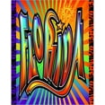 thumbnail image 1 of Island Gear Florida Graffiti 54x68 Cotton Velour Beach Blanket, Fl Graffiti, Size: One Size, 1 of 1