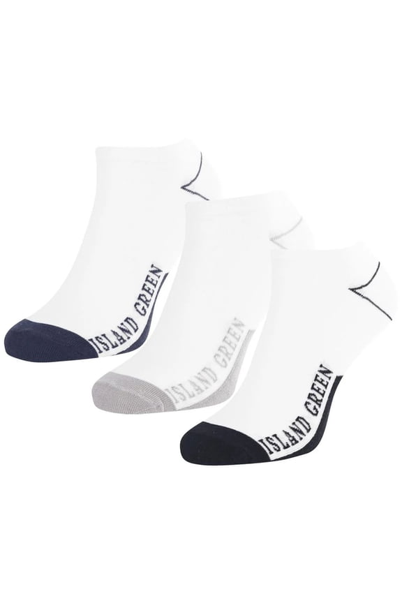 Mens Logo Trainer Socks (Pack of 3)