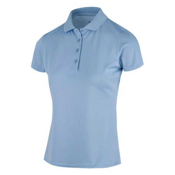 Island Green Womens Classic Micro Pique Golf Polo Shirt