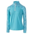 thumbnail image 1 of Island Green Womens Floral Base Layer Top, 1 of 4